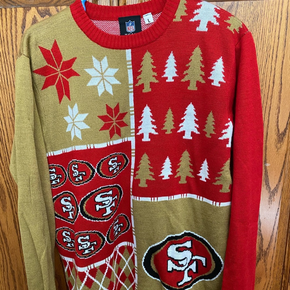 Men’s San Francisco 49ers ugly sweater